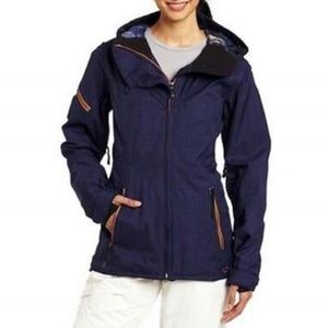 NWT) OAKLEY WOMEN GB ECO JACKET ECLIPSE NAVY XS